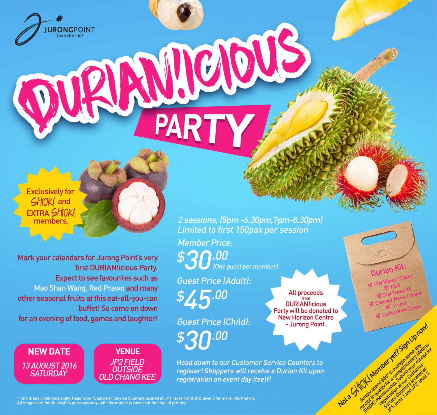 Jurong Point Durian Party